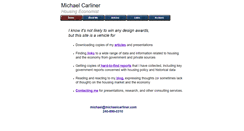 Desktop Screenshot of michaelcarliner.com